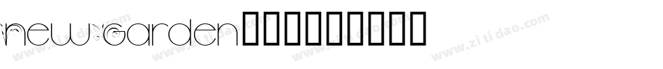 New Garden手机版字体转换